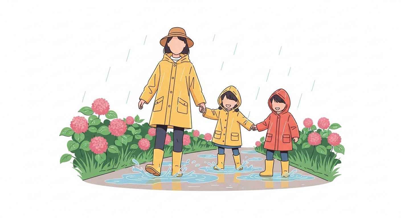 梅雨　楽しみ方