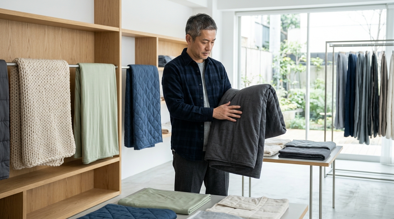 『自分に合う』加重ブランケットを見つけるための視点